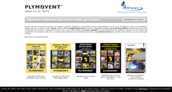 Desktop Screenshot of plymovent.it